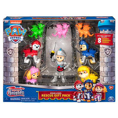 Paw Patrol Knight Figure Gift Pack